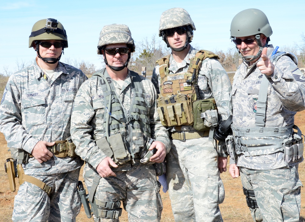 Marksmen compete in annual pistol match