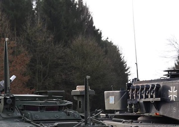 Bull Troop partners up with German soldiers during Operation Angry Lion