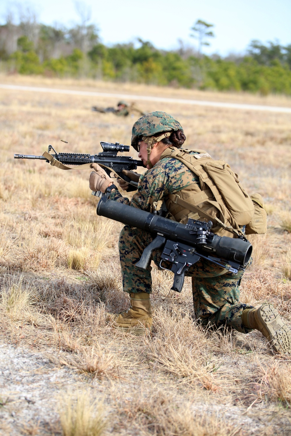 Integrated Task Force infantry Marines conduct squad attacks in Final Field Exercise at Camp Lejeune