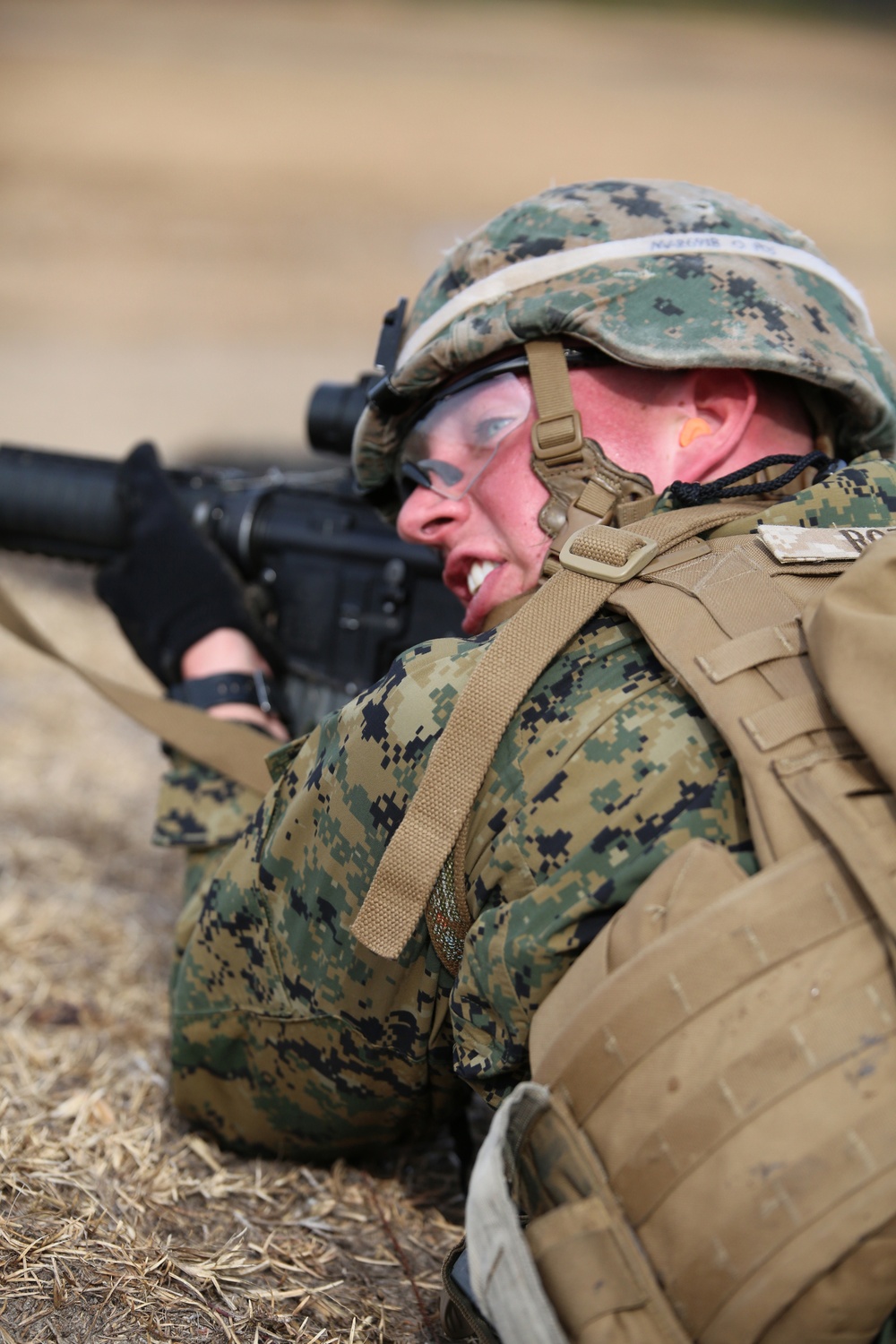 Integrated Task Force infantry Marines conduct squad attacks in Final Field Exercise at Camp Lejeune