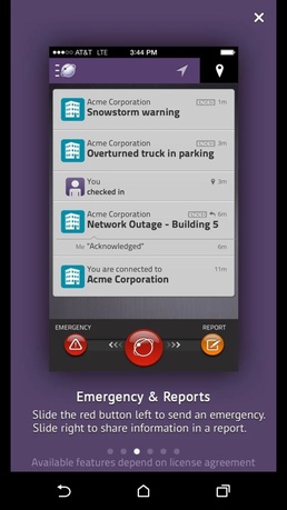 AtHoC software: life saving app
