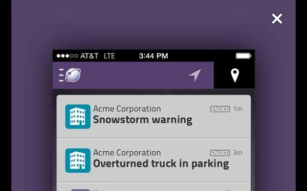 AtHoC software: life saving app
