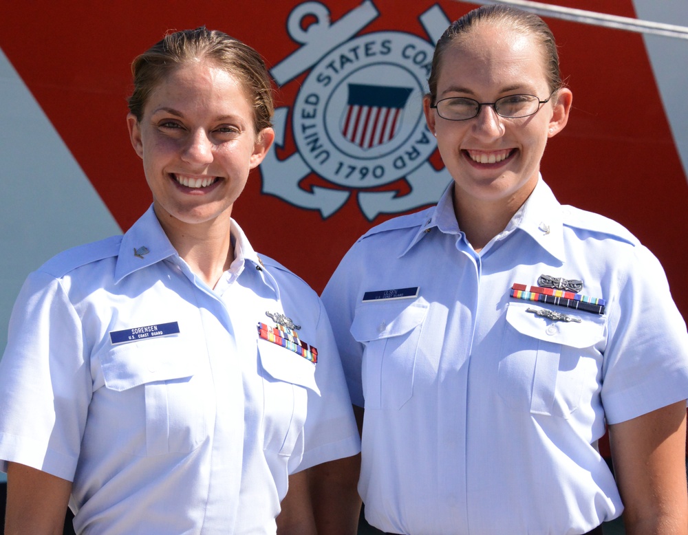 Coast Guard sisters