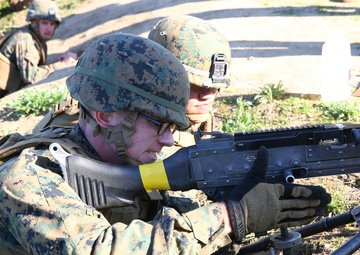 3/5 machine gunners refresh their skills