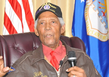 Original Tuskegee Airman returns to where his career began