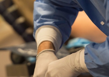 DSD stops by blood drive