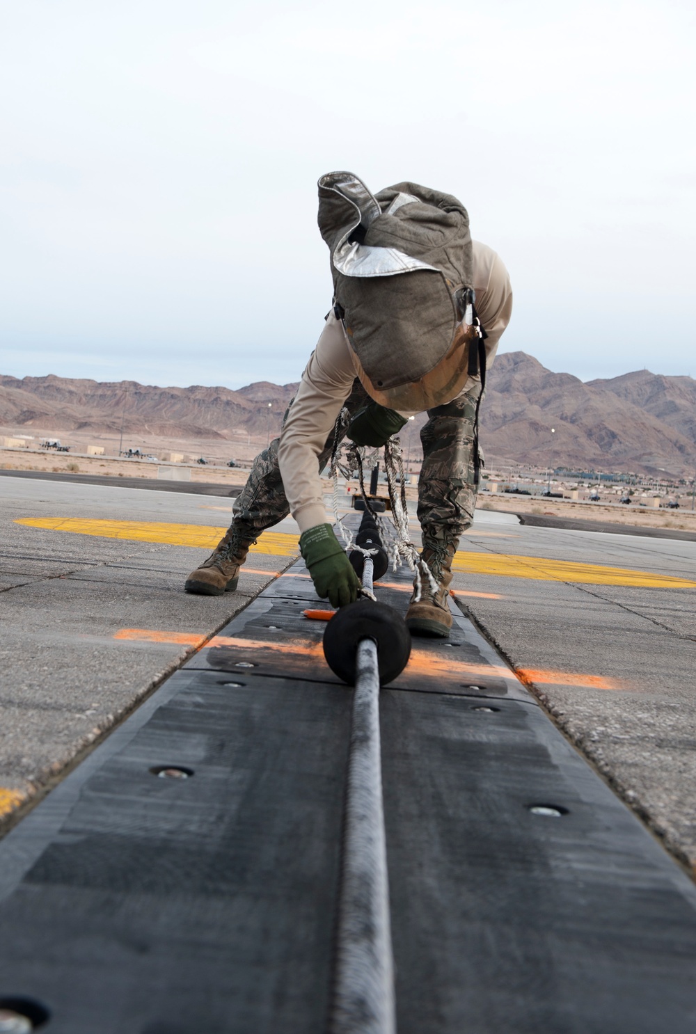 Nellis firefighters support Red Flag