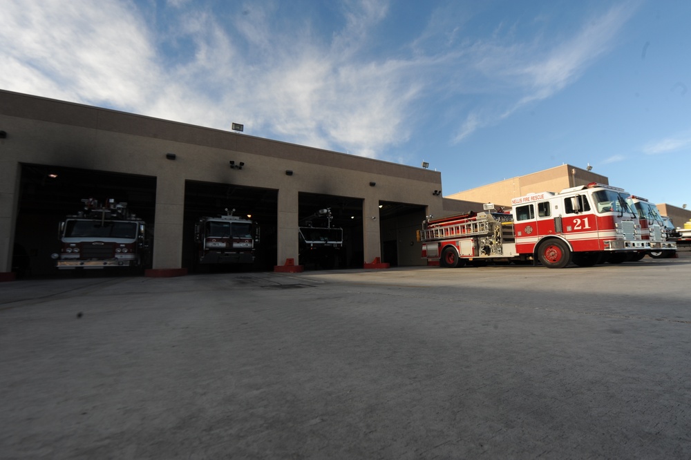 Nellis firefighters support Red Flag