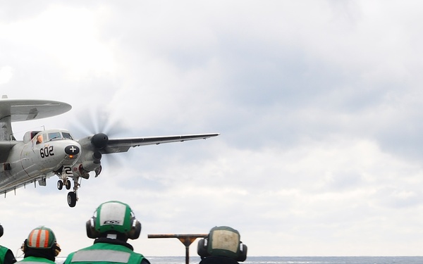 USS George H.W. Bush is supporting maritime security operations and theater security cooperation efforts in the U.S. 6th Fleet area of responsibility