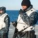 USS George H.W. Bush is conducting training exercises in the Atlantic Ocean