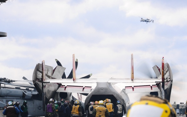 USS George H.W. Bush operations