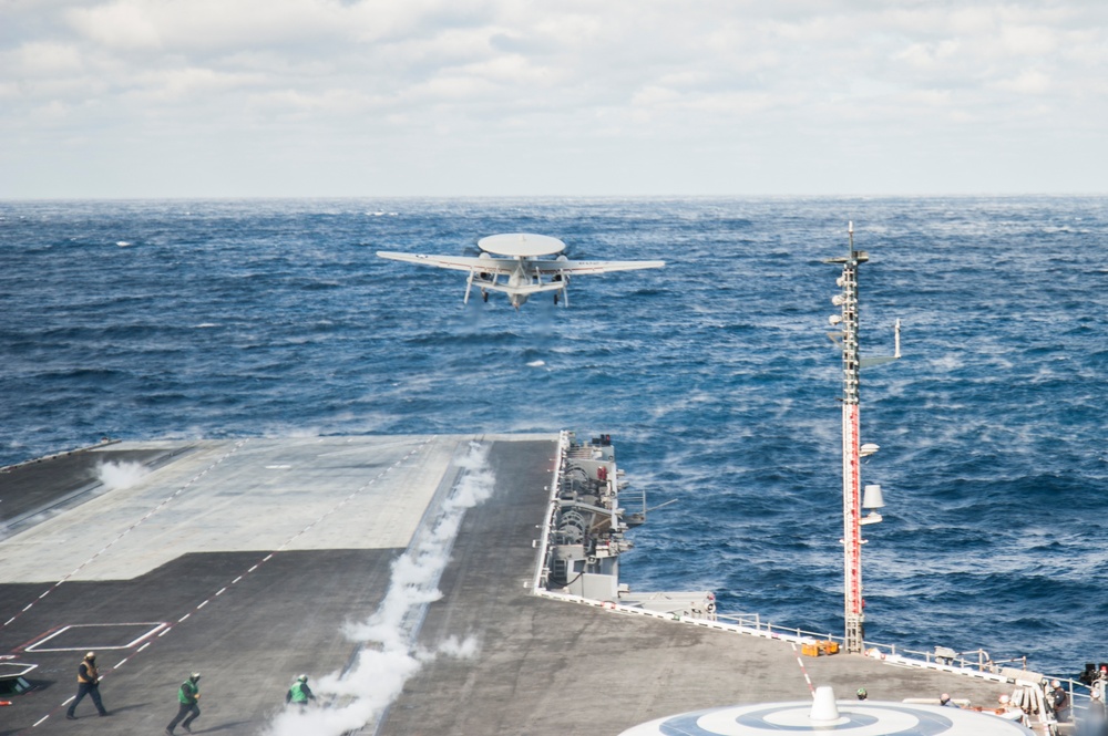 USS George H.W. Bush operations