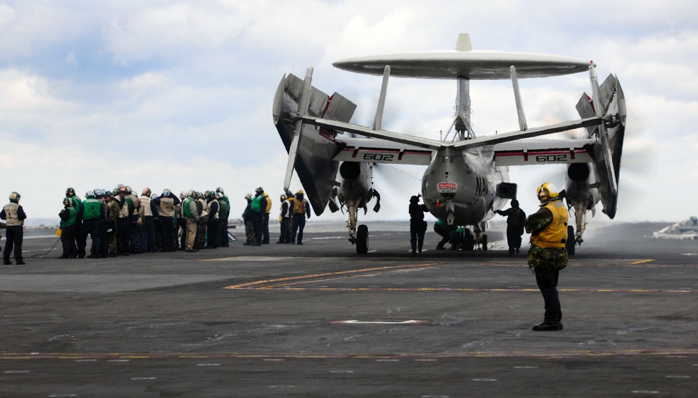 USS George H.W. Bush operations
