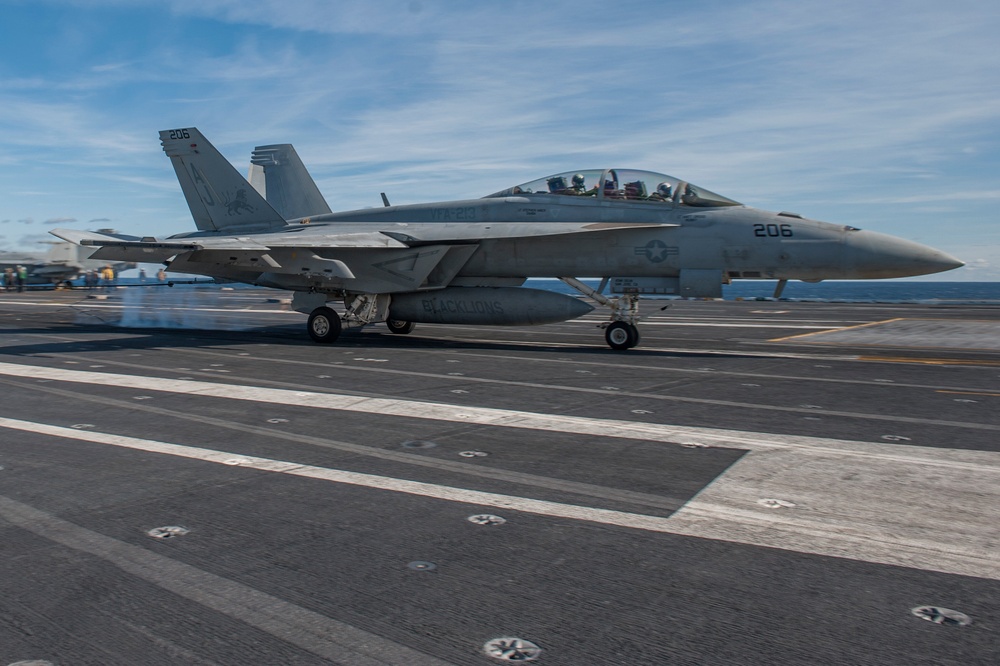 USS George H.W. Bush operations