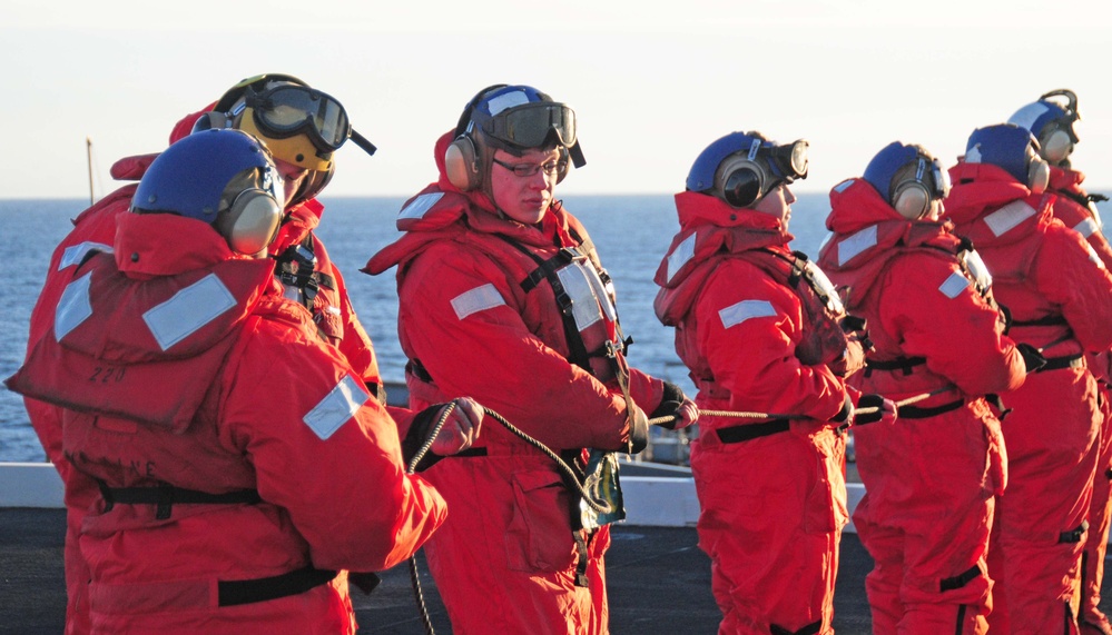 USS George H.W. Bush operations