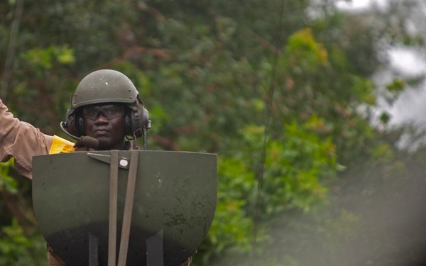 3rd Marines, Combat Assault Company, Assault Amphibian Platoon Pond Construction