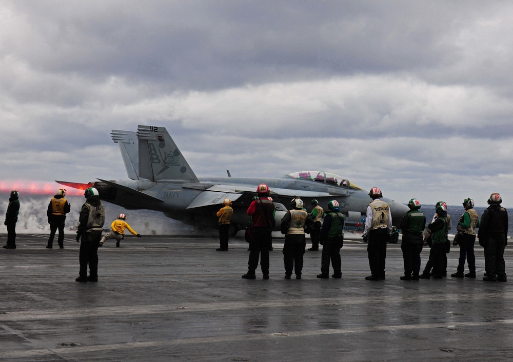 USS Theodore Roosevelt flight operations