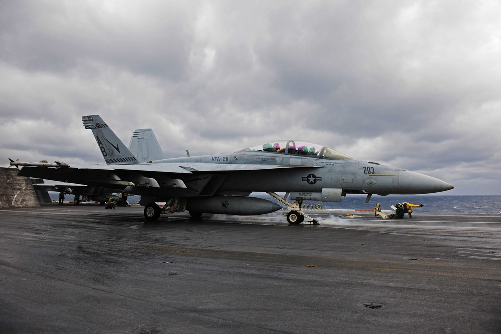 USS Theodore Roosevelt flight operations