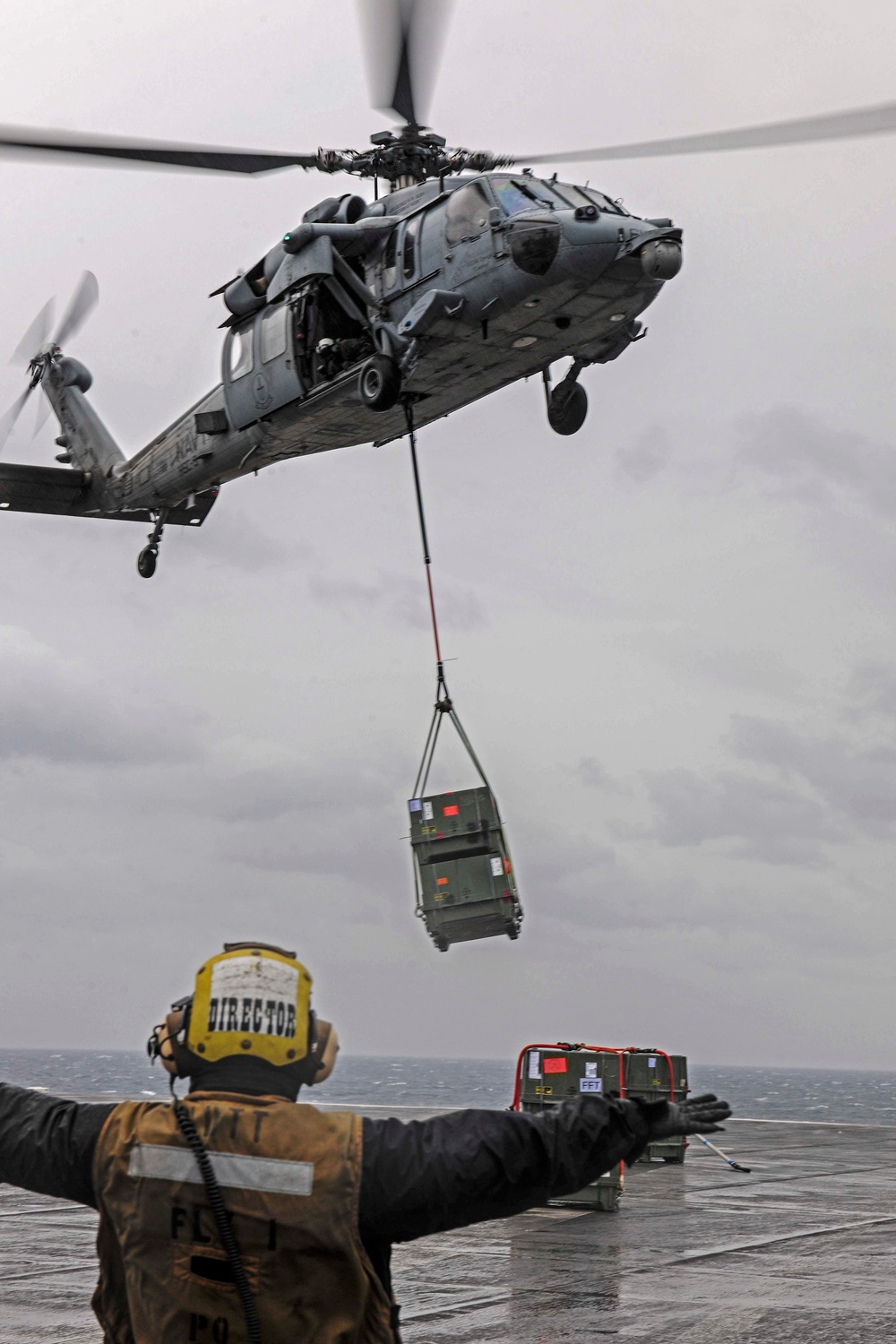 USS Theodore Roosevelt replenishment