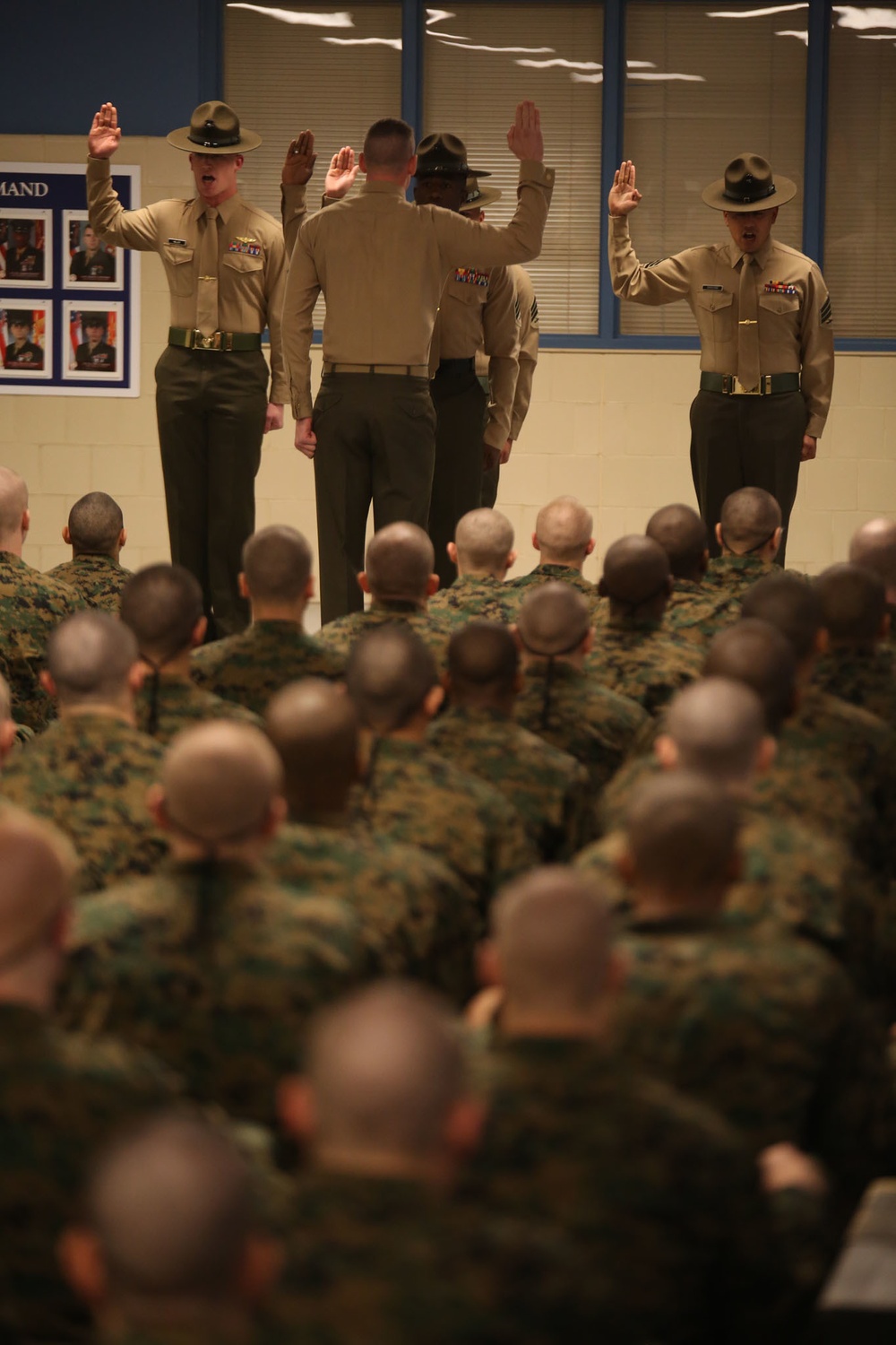 Photo Gallery: Parris Island recruits survive encounter with Marine Corps drill instructors