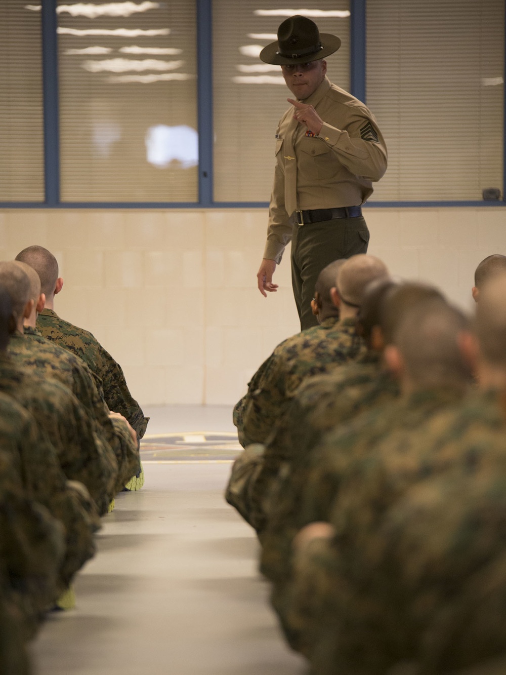 Photo Gallery: Parris Island recruits survive encounter with Marine Corps drill instructors