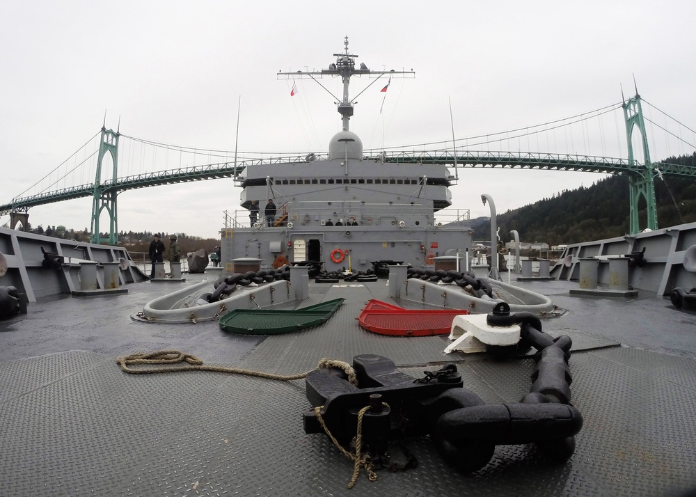 USS Emory S. Land operations