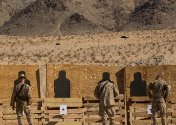 Marines chamber fundamentals | Okinawa Marines train in California desert