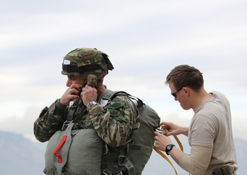 Spartan Jump Masters train in Greece