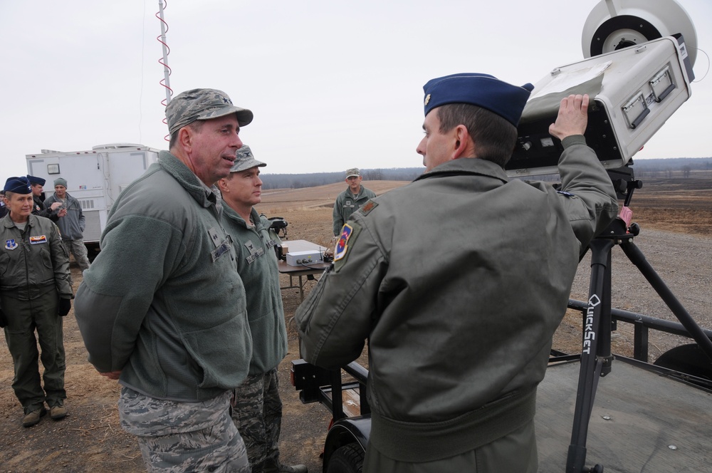 Maj Gen Shanahan visit