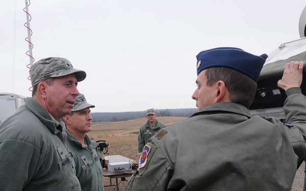 Maj Gen Shanahan visit