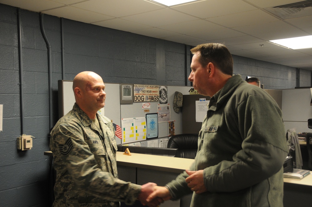 188th Wing showcases ISR Center of Excellence strategy during 25th Air Force commander visit