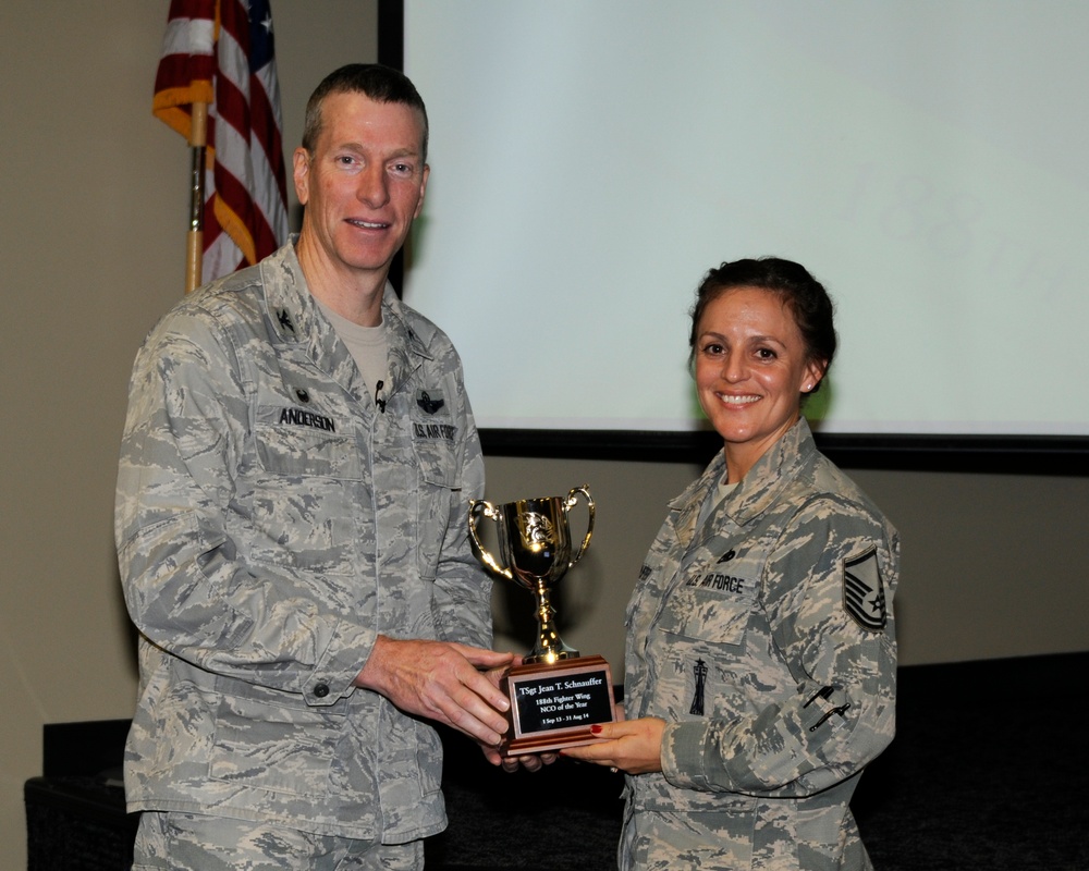 188th recognizes 2014 Airmen of the Year award winners