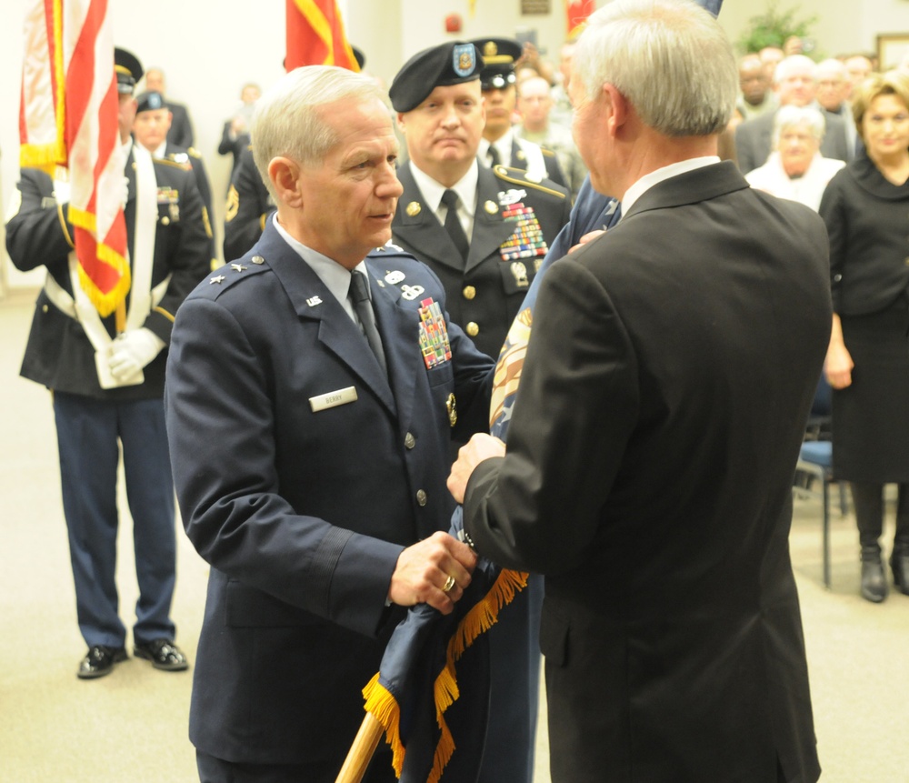 Arkansas National Guard change of command