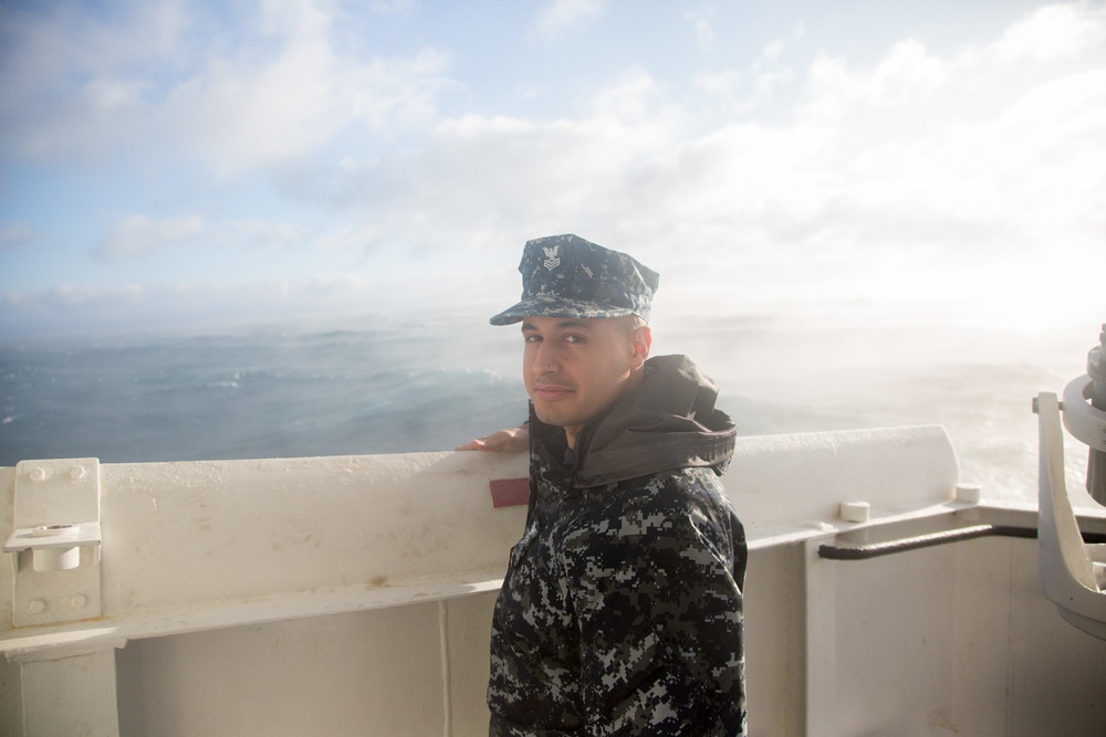 CGC Alex Haley makes way to homeport in Kodiak, Alaska