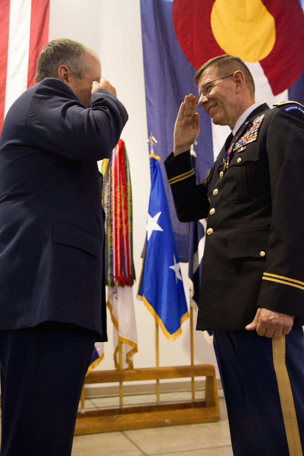 Col. Andrew C. Meverden, chaplain,  retires from 39 years of service