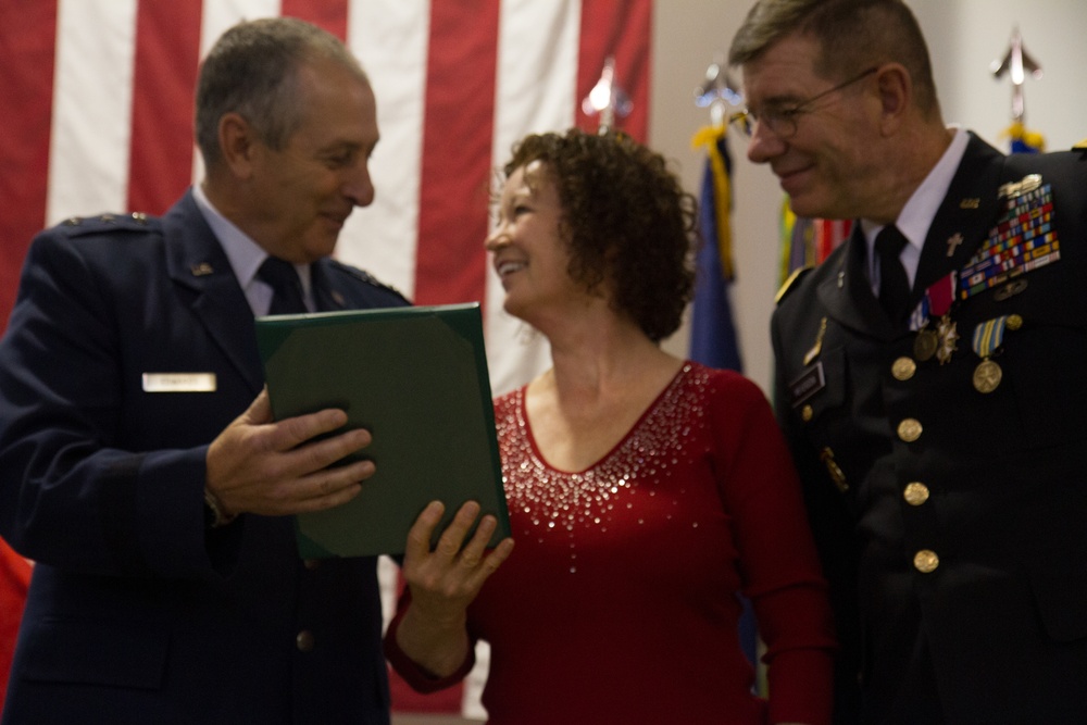 Col. Andrew C. Meverden, chaplain, retires from 39 years of service