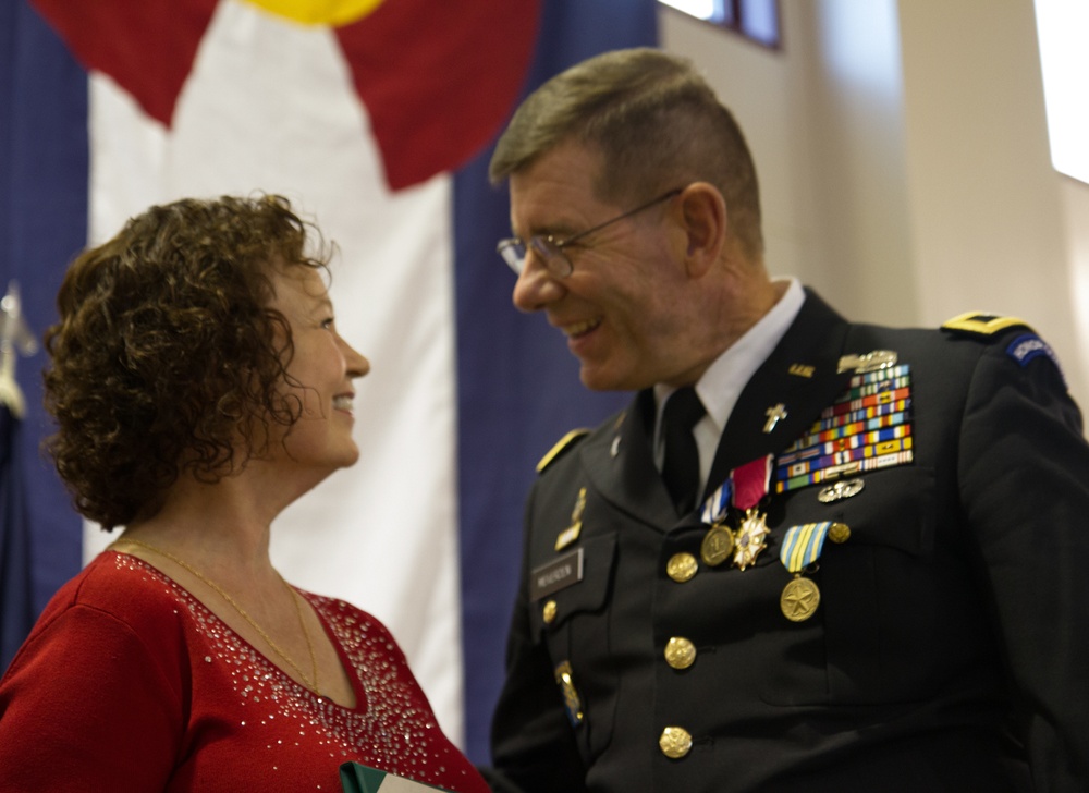 Col. Andrew C. Meverden, chaplain, retires from 39 years of service