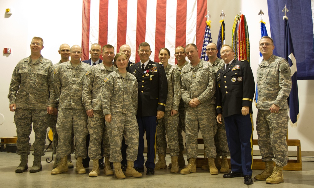 Col. Andrew C. Meverden, chaplain,  retires from 39 years of service