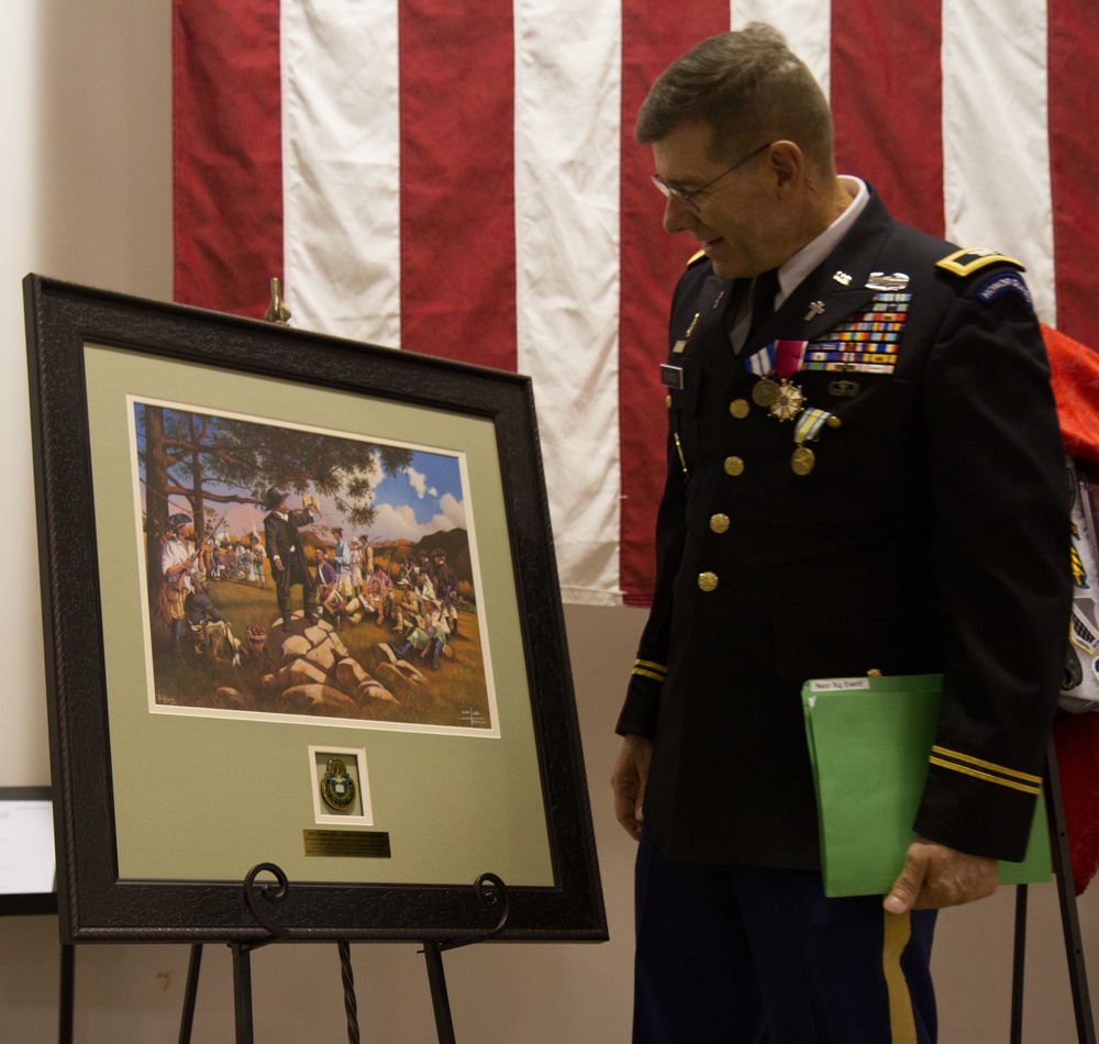 Col. Andrew C. Meverden, chaplain,  retires from 39 years of service