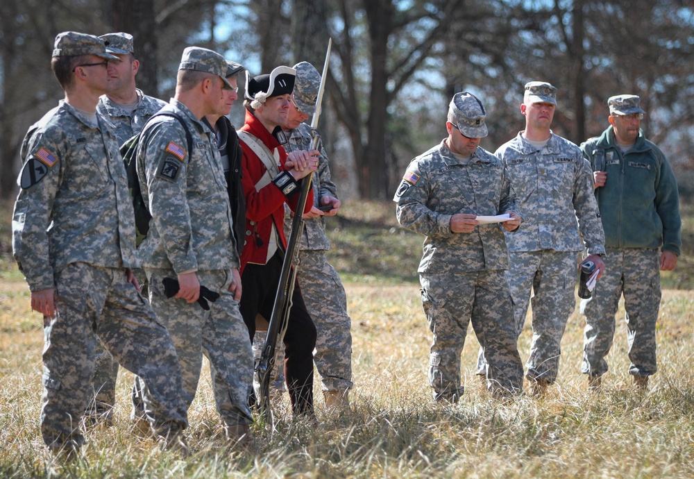 Army Reserve senior leaders learn from history on historic battlefield