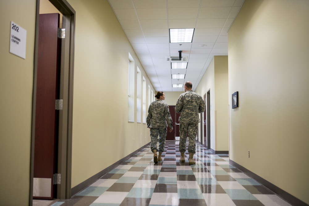 Blowing down barriers: Female first sergeant takes charge of combat engineer company