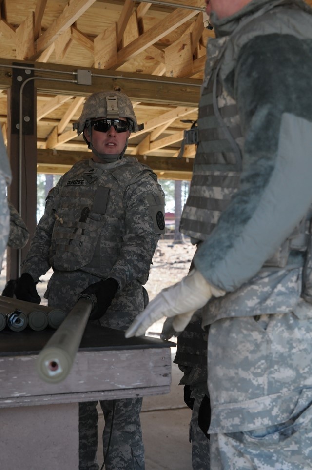 Engineers build confidence and charges during explosive training