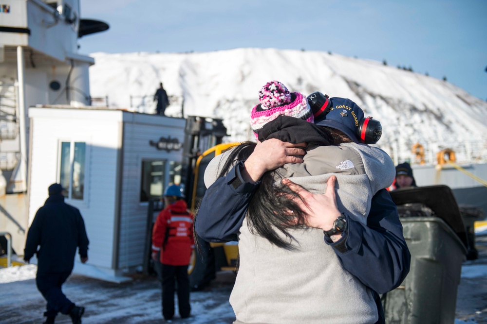 CGC Alex Haley returns to homeport in Kodiak, Alaska