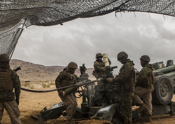 Ground Combat Element brings big guns for ITX 2-15:M777A2 Howitzer