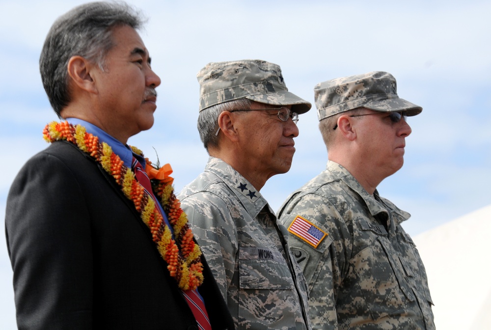 Hawaii National Guard holds transfer of authority ceremony