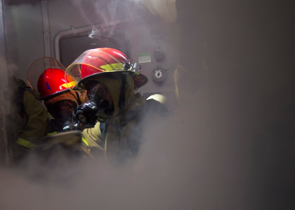 USS Makin Island general quarters drill