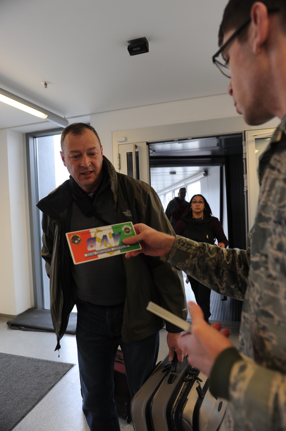 Passenger terminal connects Airmen around globe