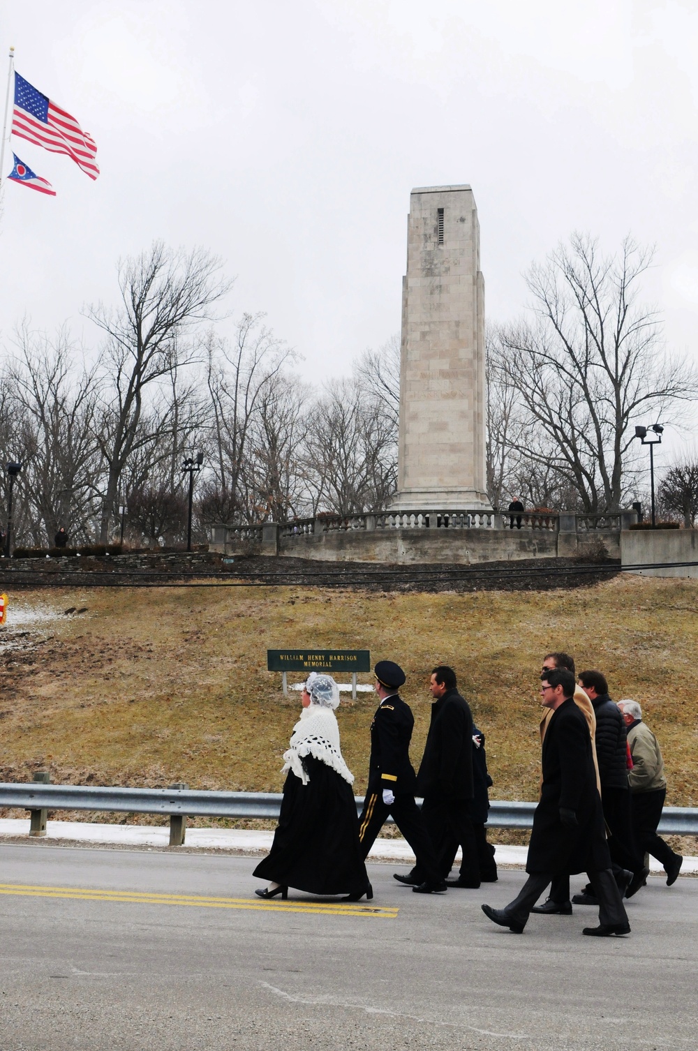 President William H. Harrison remembered in wreath laying ceremony