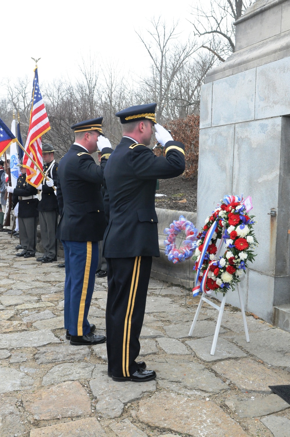 President William H. Harrison remembered in wreath laying ceremony