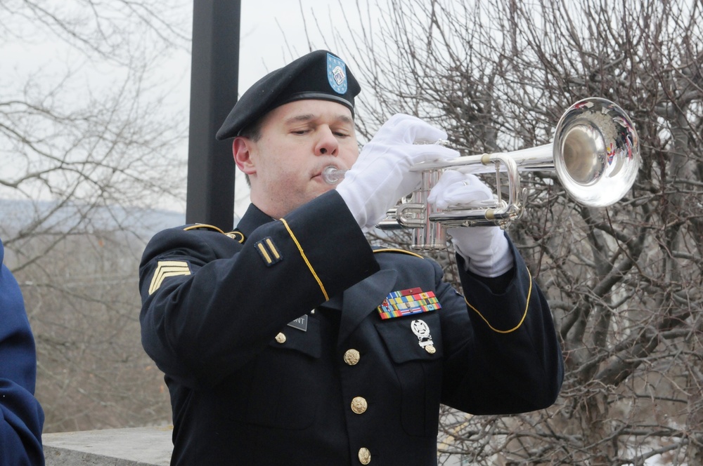 President William H. Harrison remembered in wreath laying ceremony